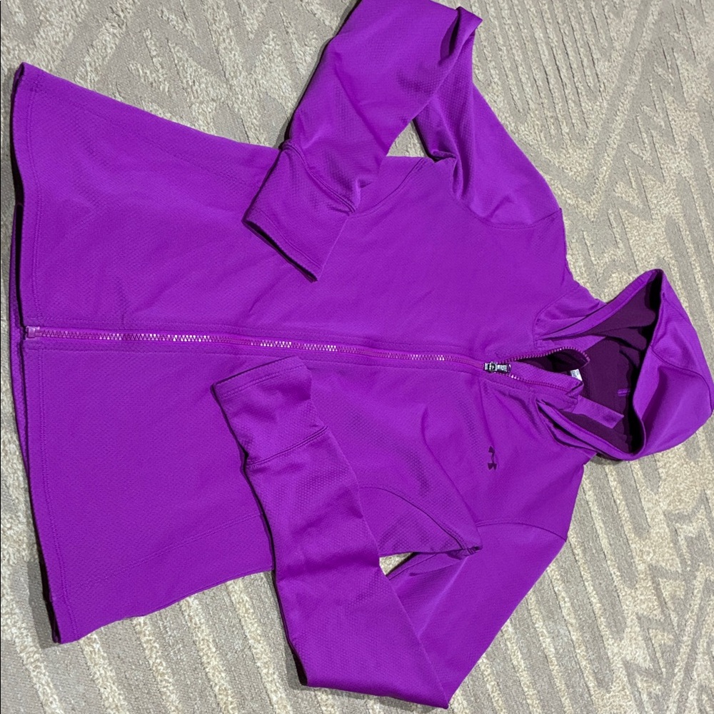 Under Armour Women's Purple zip up